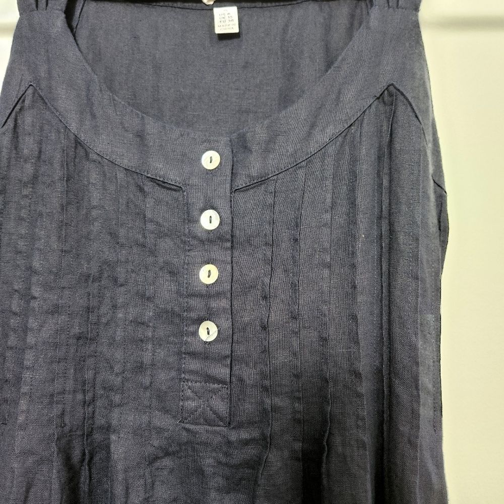 𝅺malvin Womens Linen Dress small